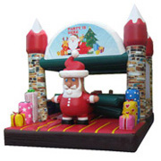 inflatable Christmas bouncer cartoons